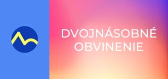 Dvojnásobné obvinenie