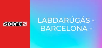 Labdarúgás - Barcelona - Atlético Madrid