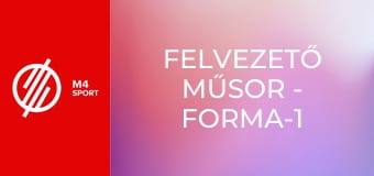 Felvezető műsor - Forma-1