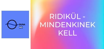 Ridikül - Mindenkinek kell egy hobbi?