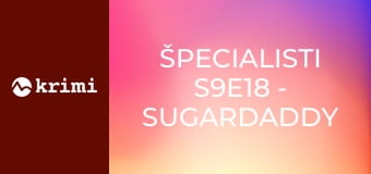 Špecialisti S9E18 - Sugardaddy
