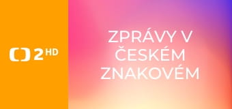 Zprávy v českém znakovém jazyce