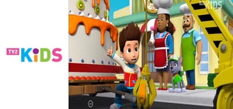 A Mancs őrjárat S4E6 - Jake tortájának megmentése / Veszélyes kaland