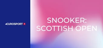Snooker: Scottish Open