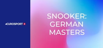Snooker: German Masters