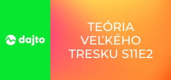 Teória veľkého tresku S11E2 - Nerozvážne interview
