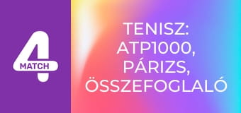 Tenisz: ATP1000, Párizs, összefoglaló