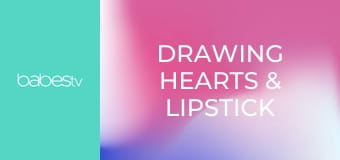 Drawing Hearts & Lipstick Marks E1402