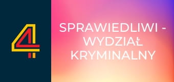Sprawiedliwi - wydział kryminalny S20E1