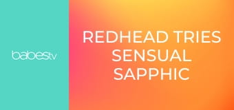 Redhead Tries Sensual Sapphic Sim E1282