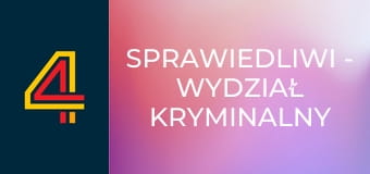 Sprawiedliwi - wydział kryminalny S20E3
