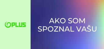 Ako som spoznal vašu mamu