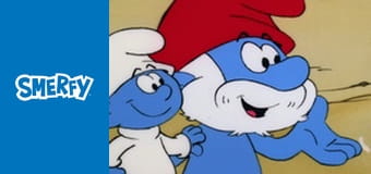 Platforma pełna smerfów / Zatrzymaj się i smerfnij róże