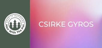 Csirke gyros