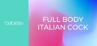 Full body Italian cock massage E85