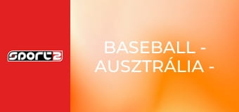 Baseball - Ausztrália - Dél-Korea, World Baseball Classics, csoportmérkőzés, premier, élő, HD