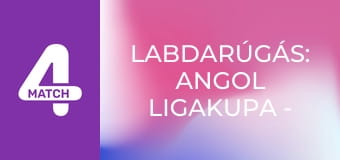 Labdarúgás: Angol Ligakupa - Döntő: Arsenal – Manchester City