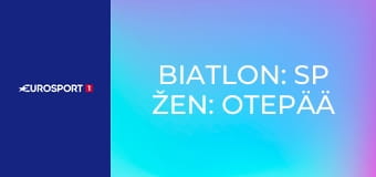 Biatlon: SP žen: Otepää