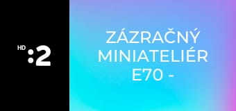 Zázračný miniateliér E70 - Mozaika z papiera