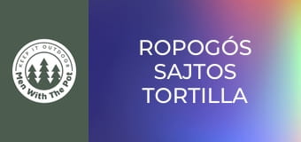 Ropogós sajtos tortilla