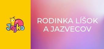 Rodinka líšok a jazvecov E13