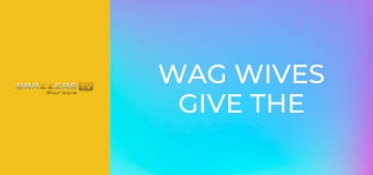 Wag Wives Give the Best Bjs