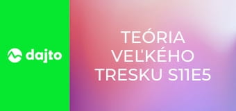 Teória veľkého tresku S11E5 - Manuál k dospelým deťom