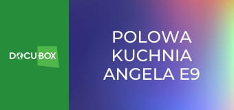 Polowa kuchnia Angela E9 - Flądra