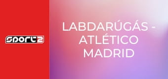 Labdarúgás - Atlético Madrid - Tottenham