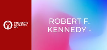 Robert F. Kennedy - prezident, ktorého stratila Amerika