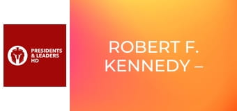 Robert F. Kennedy – Amerika elveszett elnöke