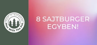 8 sajtburger egyben!