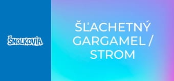 Šľachetný Gargamel / Strom Na Peniaze