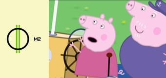 Peppa malac - Nagypapi vonatmentő akciója