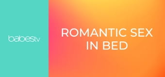 Romantic sex in bed with French wife E1287