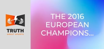 The 2016 European Championships