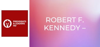 Robert F. Kennedy – Amerika elveszett elnöke