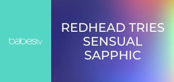 Redhead Tries Sensual Sapphic Sim E1282