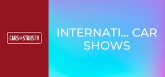 International Car Shows