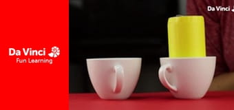 Experimente istețe - Experimentul cu săritura dozei de suc