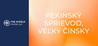 Pekinský sprievod, Veľký čínsky múr a kačka na pekinský spôsob. Čína.