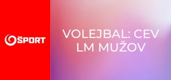 Volejbal: CEV LM mužov