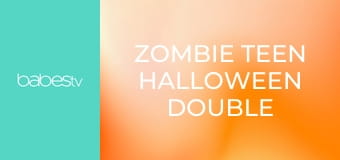 Zombie teen Halloween double team E1333