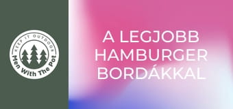 A legjobb hamburger bordákkal és rántottával
