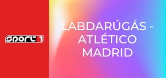 Labdarúgás - Atlético Madrid - Tottenham