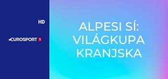 Alpesi sí: Világkupa Kranjska Gora férfiak - Óriás-műlesiklás 2. futam