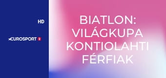 Biatlon: Világkupa Kontiolahti férfiak - Tömegrajtos