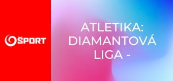 Atletika: Diamantová liga - Rím