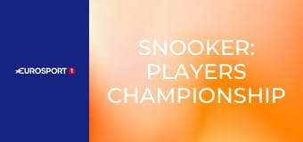 Snooker: Players Championship