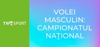 Volei masculin: Campionatul naţional